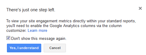link adwords to analytics step 8
