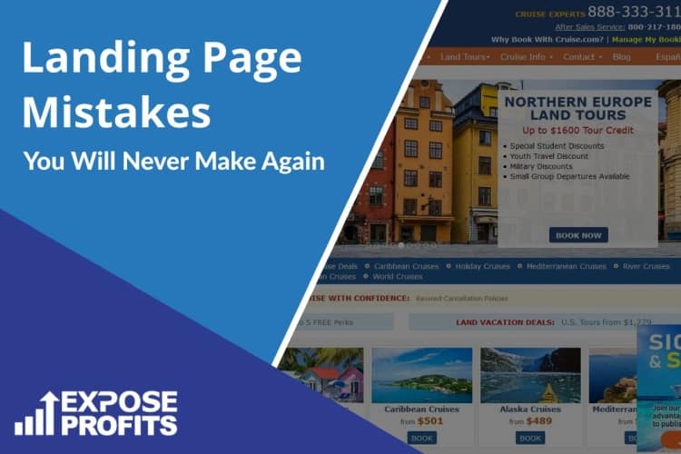 Landing Page Mistakes You Will Never Make Again